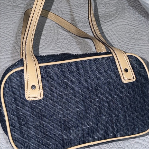 True Religion Navy and Beige Handbag - Picture 2 of 6